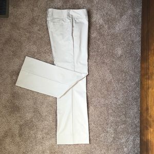 ADIDAS Climalite Golf Pants, Creamy Beige, Sz 4